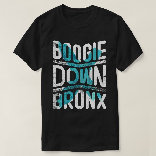 Camiseta Dança para baixo Bronx #1 (Frente do Design)