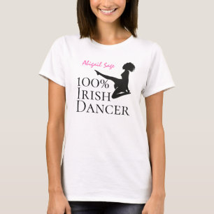 Camiseta Dança personalizada de 100% de Calçado flexível do