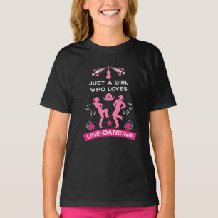 Camiseta Dança por linha de música country