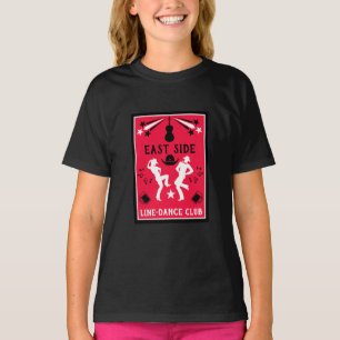 Camiseta Dança por linha de música country