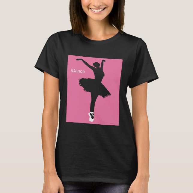 Camiseta Dança (Rosa) (Frente)