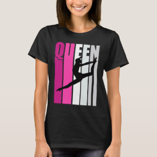 Camiseta Dança Rosa Dançarina Colorida Dançarina Da