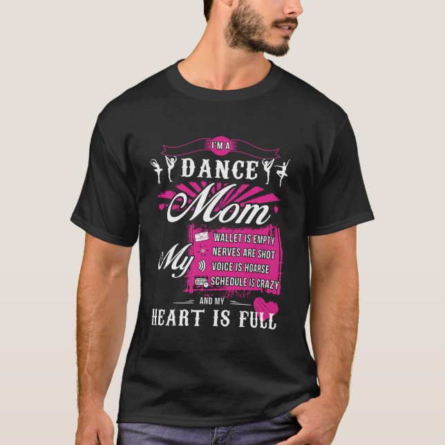 Camiseta Dança - Sou Uma Mãe Dançante (Frente)