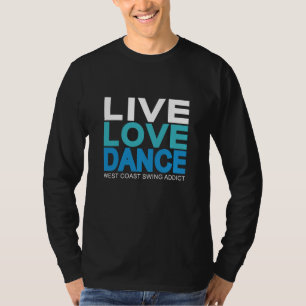 Camiseta Dança viva do amor - balanço da costa oeste