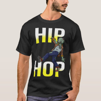 Camiseta Dança ZOMBIE HIP HOP Breakdancing Crianças ou Adul
