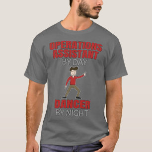Camiseta Dançador de Homens do Assistente de Operações de D