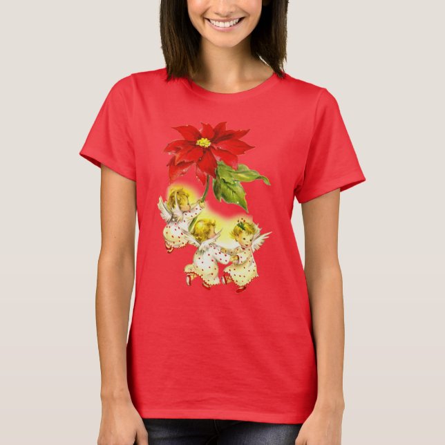 Camiseta Dançando Anjos de Bebês (Frente)