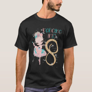 Camiseta Dançando Em 8º aniversário, Balé de dança