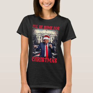 Camiseta Dançando Engraçada Trump Humorosa Eu Estarei Em Ca