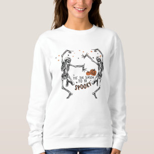 Camiseta Dançando esqueletos no Halloween