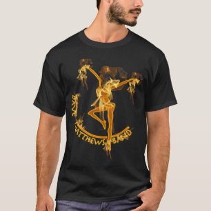 Camiseta Dançando fogo amarelo caindo voltando para casa ro