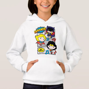 Camiseta Dançando Heróis Chibi