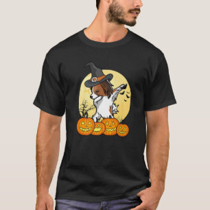 Camiseta Dançando Papillon Dab Dança Engraçada Cachorro 