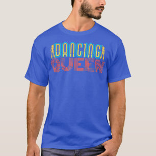 Camiseta Dançando Rainha Vintage Retro Dançando 70s 80s 90s