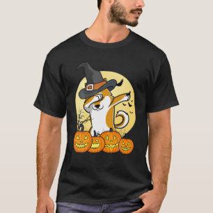 Camiseta Dançando Shiba Inu Dab Dança Engraçada Cachorro