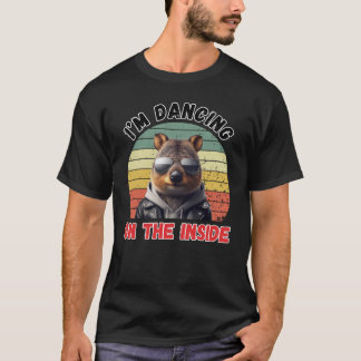 Camiseta Dançar Na Dentro - Estilo Quokka