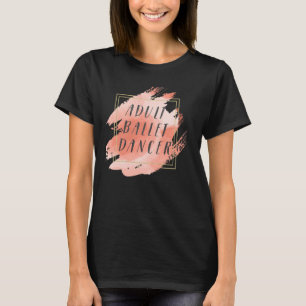 Camiseta Dançarina Balé Adulta Ballerina