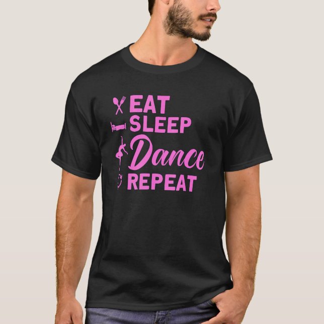 Camiseta Dançarina balé Dançarina Ballerina come dança do s (Frente)