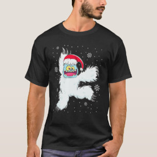 Camiseta Dançarina balé Yeti Cut Xmas de Natal