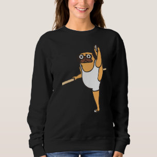 Camiseta Dançarina de Balé Pug