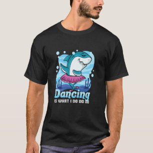 Camiseta Dançarina de Ballerina, Torcida de Tubarão-balé
