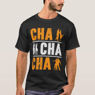 Camiseta Dançarina de Cha Cha Dançar Cubana