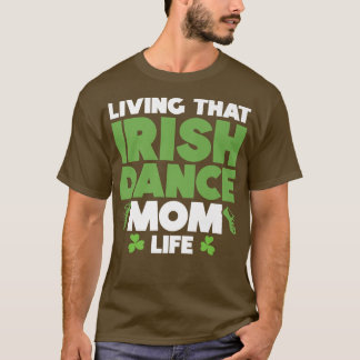 Camiseta Dançarina Irlandesa Ceili Reel Dance Feis Irish St