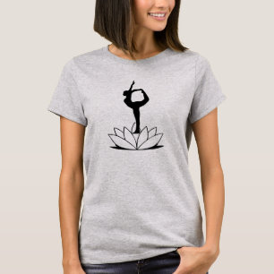 Camiseta Dançarina Pose - Yoga T Shirt Women