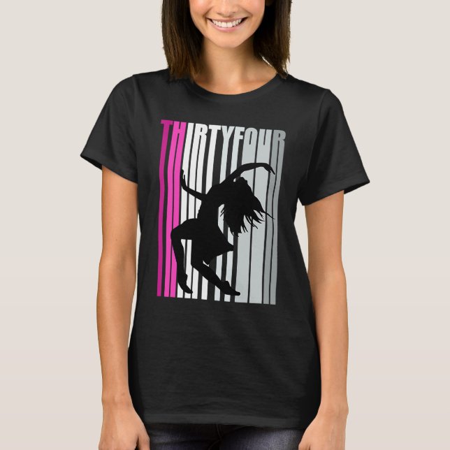 Camiseta Dançarina Rainha Contempora, Dançarina de Aniversá (Frente)