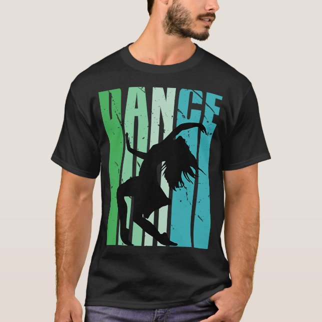 Camiseta Dançarinas de dança feminina Cont. (Frente)