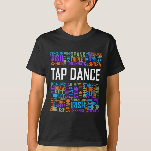 Camiseta Dançarinas De Tap Dançarinas Dançarinas Dançarinas (Frente)