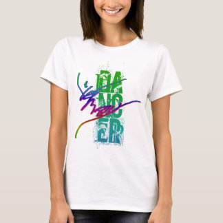 Camiseta DANÇARINO com TRABALHOS DE ARTE do DANÇARINO