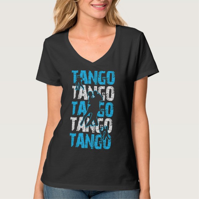 Camiseta Dançarino Dançando Raízes Argentinas Tang (Frente)