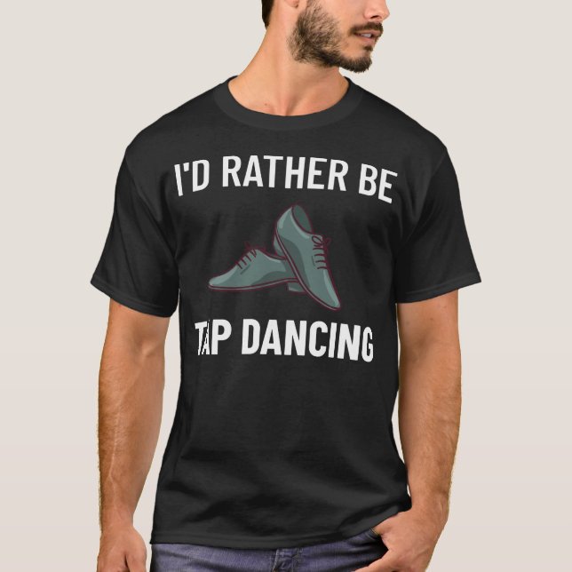 Camiseta Dançarino de Dança Calçados Iniciantes de Música D (Frente)