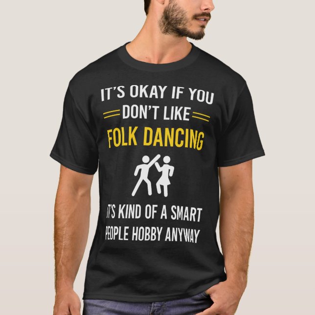 Camiseta Dançarino de Dança de Folga do Smart Pessoas (Frente)