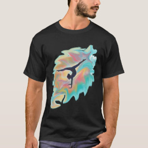 Camiseta Dançarino de espiral de aquarela - Gymnast - Acro