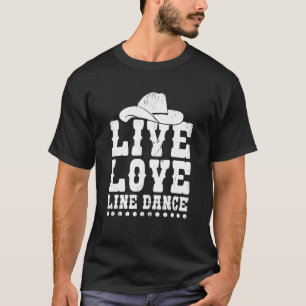 Camiseta Dançarino de Linha Dinâmica Dinâmica Dinamizade En