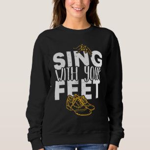 Camiseta Dançarino de Sapateado Cante Com Seus Pés Dia Naci
