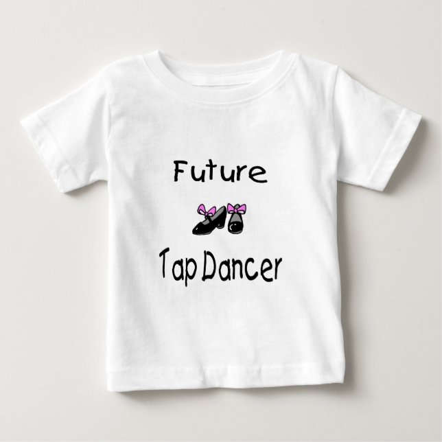 Camiseta Dançarino de torneira futuro (Frente)