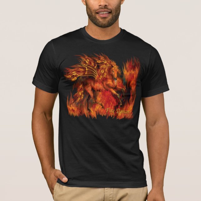 Camiseta Dançarino do fogo (Frente)