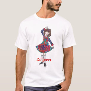 Camiseta Dançarino do irlandês de Colleen