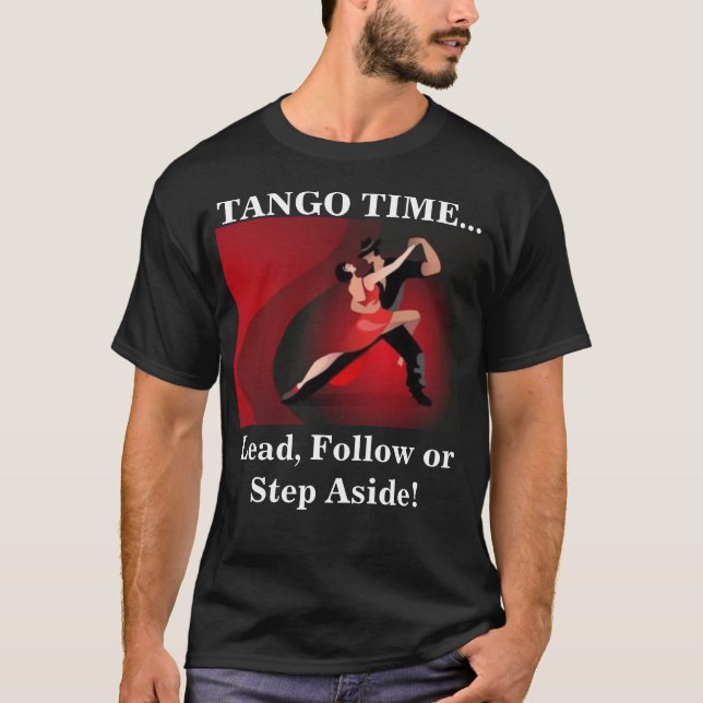 Camiseta Dançarino do Tempo do Tango  (Frente)