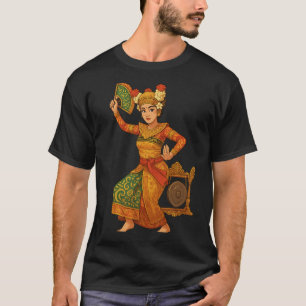 Camiseta Dançarino Elegante Bali - Visto do Patrimônio da I