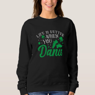 Camiseta Dançarino Irlandês Ceili Reel Dança Feis Dança de