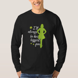 Camiseta Dançarino Irlandês Dança Ceili Reel Feis Dança Irl