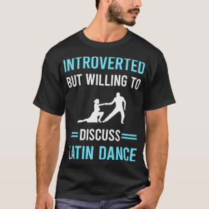 Camiseta Dançarino Latim Dançarino Apresentado