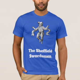 Camiseta Dançarino Morris Medieval Preto E Branco Vintage
