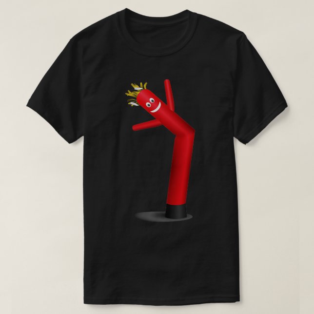 Camiseta Dançarino tubérculo ondulável (Frente do Design)