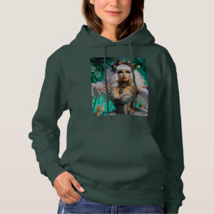 Camiseta Dançarino Verde Futurístico Vitoriano Steampunk