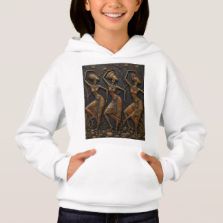 Camiseta Dançarinos Africanos Tradicionais Esculpidos, Trib